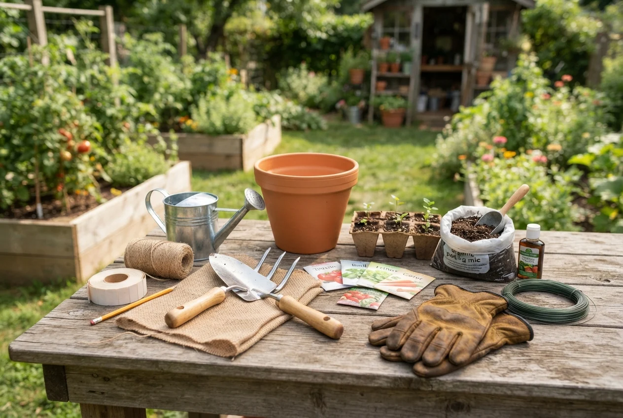 Materiais Necessários para Montar sua Horta | verdenavaranda.com.br Materiais Necessários para Montar sua Horta
