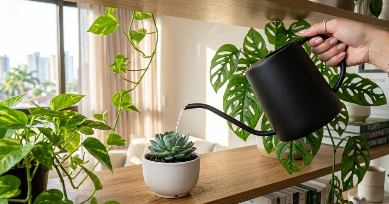 melhor regador para apartamento