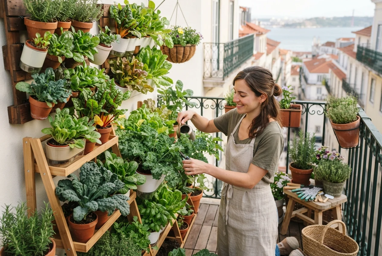 Hortaliças para Cultivar em Apartamento