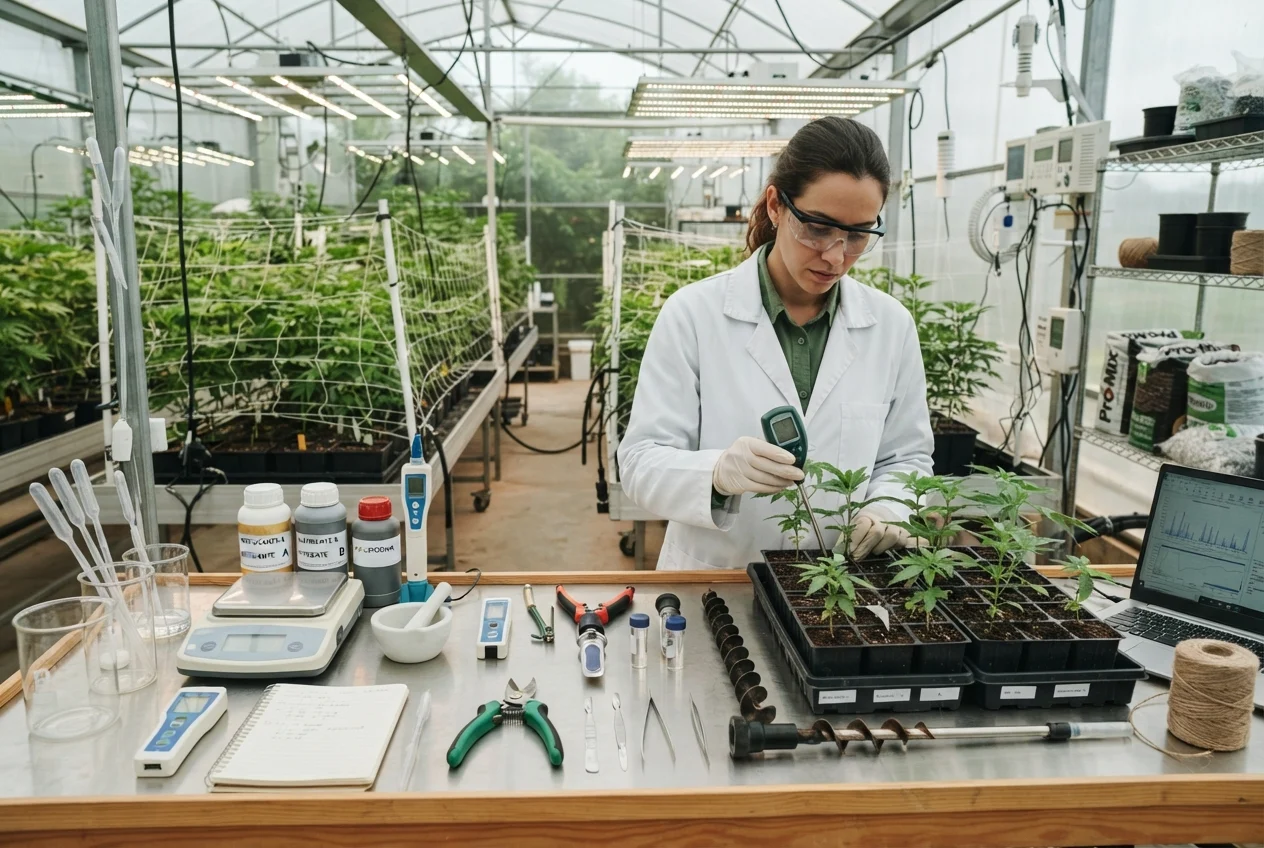 Ferramentas e Materiais de Engenharia de Cultivo 
