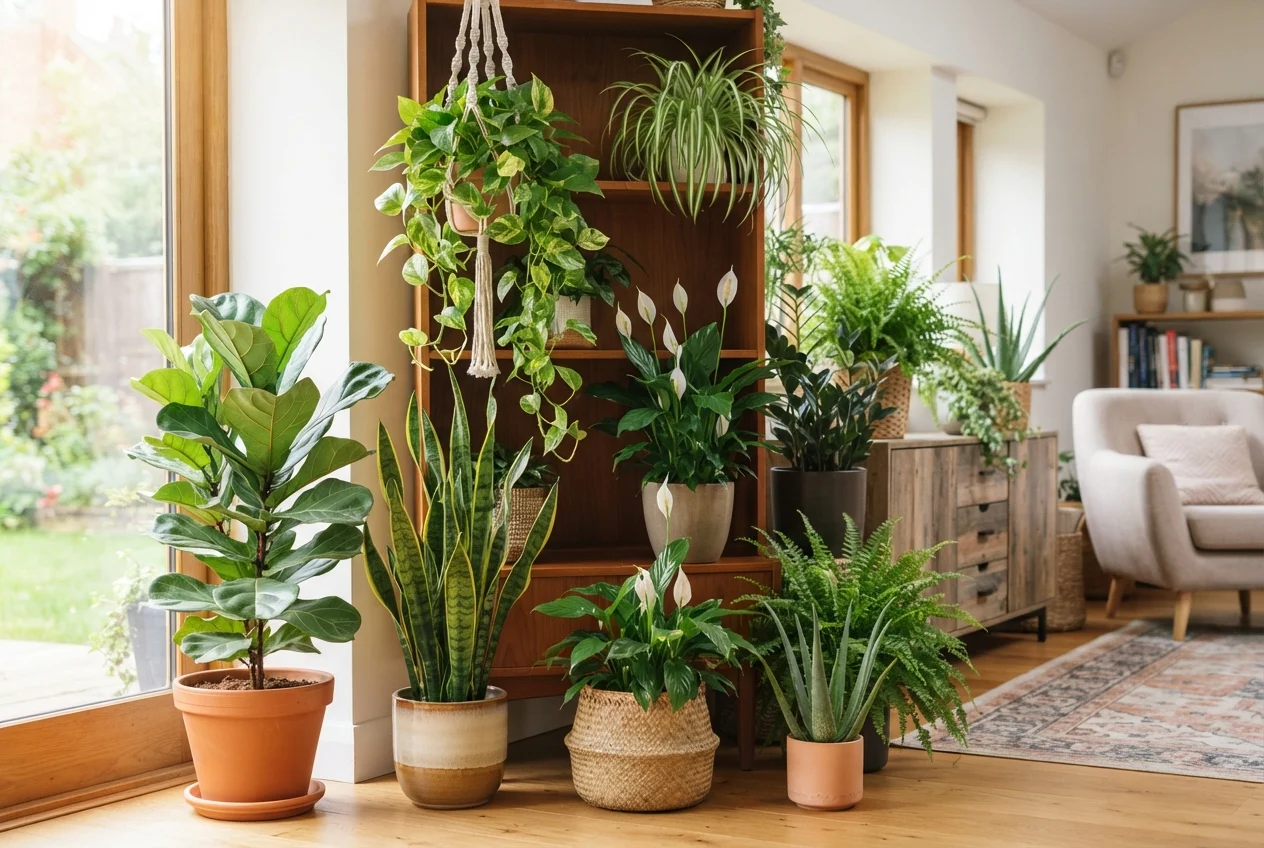 Melhores Plantas Que Purificam O Ar Dentro de Casa 