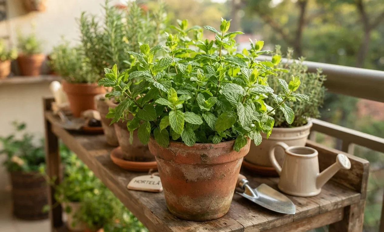 Como Cultivar Hortelã em Vaso de Forma Prática e Ter Planta Infinita