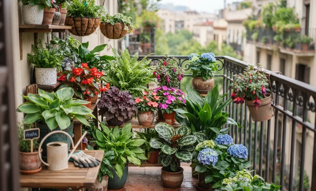 9 Flores para Varanda com Pouco Sol Que São Tendência em 2026